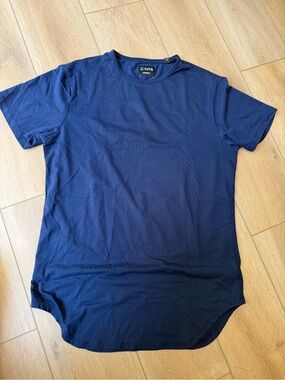 Cuts mens T-Shirt in Navy Blue